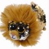 TY 42409 Teeny Tys Flippable Мягкая игрушка Львенок Regal в пайетках, 10 см