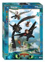 СТЕП ПАЗЛ 95081 Пазл DreamWorks "Как приручить дракона - 3", 260 деталей