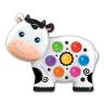 Азбукварик 29030-4 Игрушка музыкальная Веселушки Коровка
