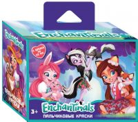Centrum 88629 Краски пальчиковые "Enchantimals", 4 цвета по 40 мл