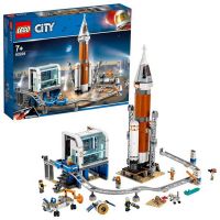 Lego 60228 City Конструктор Лего Space Port Ракета для запуска в далекий космос и пульт управления запуском, 837 деталей