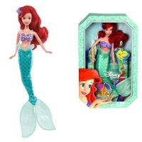 Mattel BDJ28 Коллекционная кукла принцесса Диснея Ариэль (Ariel), 28 см