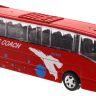 Big Motors XL80136L Автобус инерционный со светом и звуком, 1:60