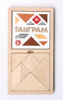 Десятое королевство 00787ДК Игра головоломка деревянная "Танграм" (большая)