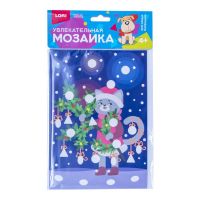 LORI Км-028 Набор для творчества LORI Увлекательная мозаика Новогоднее украшение