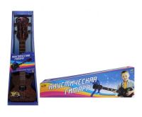 Детская акустическая гитара, цвет черн.