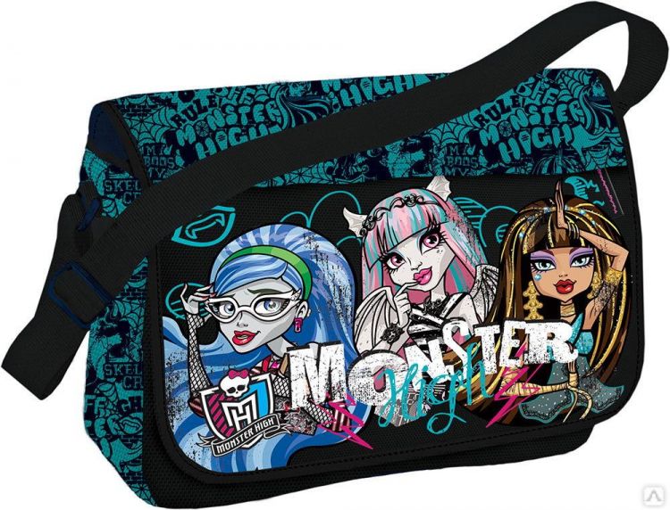 No name 1MT-MHBB-402 Сумка размер 24х33х12 см. Monster High No name 1MT-MHBB-402 Сумка размер 24х33х12 см. Monster High