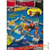 Motormax 76700 Dyna city Пожарная станция (1 машина 1:64 в комплекте)
