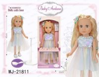 Junfa WJ-21811 Кукла Junfa Ardana Baby в платье с пайетками и воздушной юбкой 45 см
