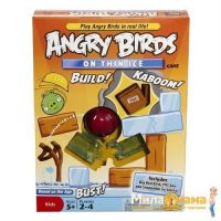 Mattel X3029 Настольная игра Angry Birds на тонком льду