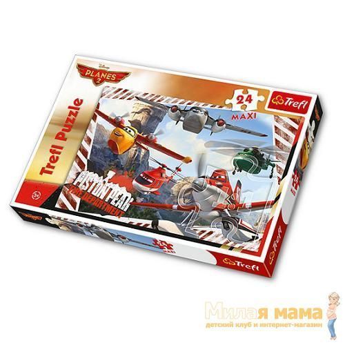 Trefl 14216 Пазл Макси Самолеты 2 На помощь, 24 детали