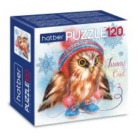 Hatber 120ПЗ5-17064 Пазл Hatber Premium Совенок 120 элементов 150х150мм