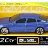 RMZ City 344012S Машина металлическая Audi A5 (2011), 1:64, цвет белый/синий