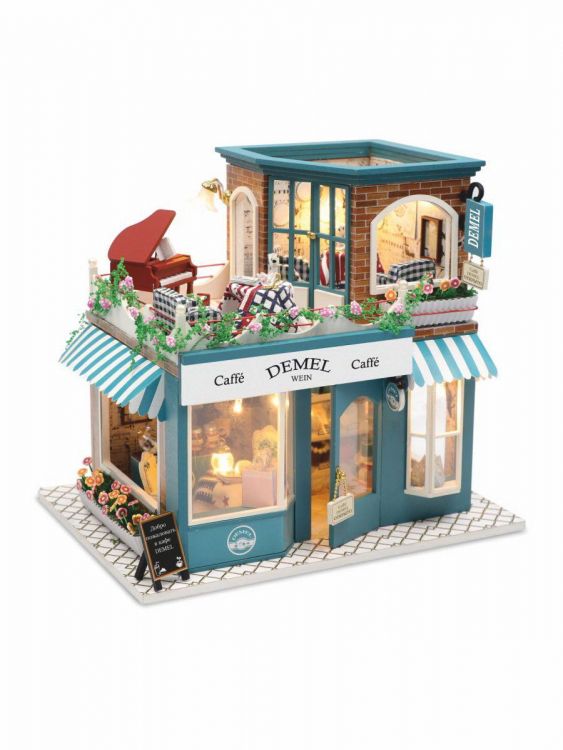 Hobby Day PC2111 Сборная модель Hobby Day Румбокс Известные кафе мира Сaffe Demel