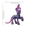 Hasbro E2514 MLP Movie Светящаяся фигурка Пони Буря, 20 см 