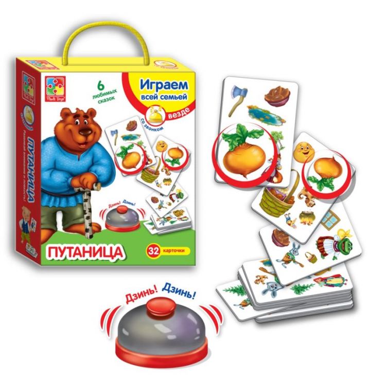 Vladi Toys VT2103-03 Игра со звонком "Путаница"