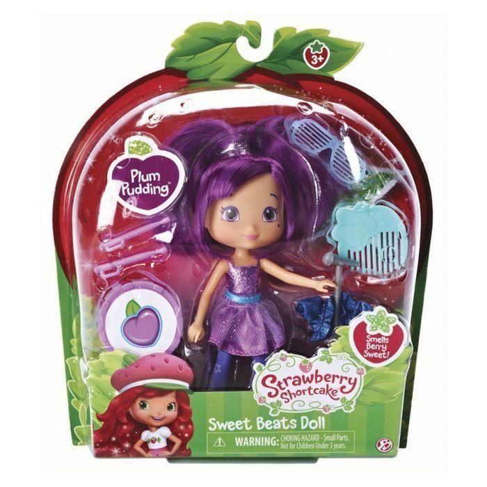 Strawberry Shortcake 12243 Шарлотта Земляничка Кукла 15 см с музыкальным инструментом