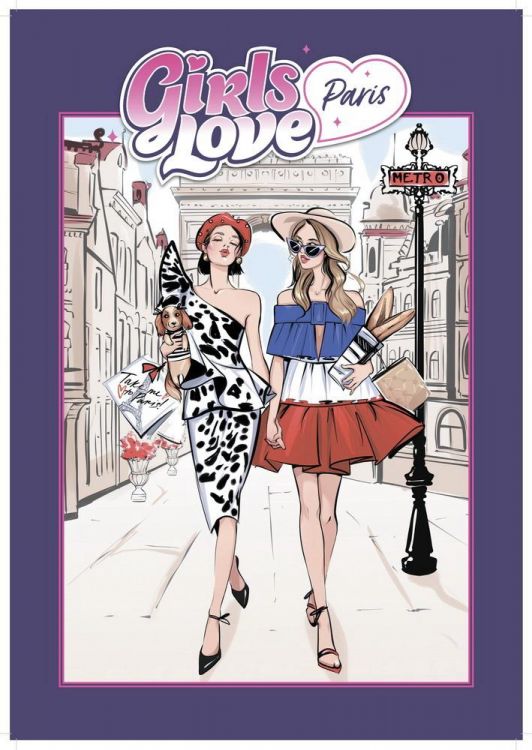 ЯиГрушка 16642 Набор для творчества ЯиГрушка Блокнот Girls Love Paris 23х33 см