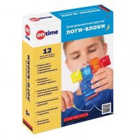 ON TIME 70022 Конструктор On Time ЛОГИ-БЛОКИ 12 проектов, электронный