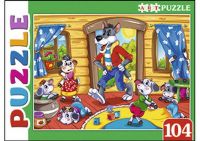 Рыжий кот ПА-4545 Artpuzzle. Пазлы 104 элемента. ВОЛК И СЕМЕРО КОЗЛЯТ