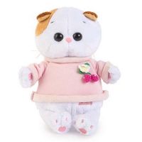BUDI BASA LB-006 Мягкая игрушка Кошечка Ли-Ли BABY в толстовке, 20 см