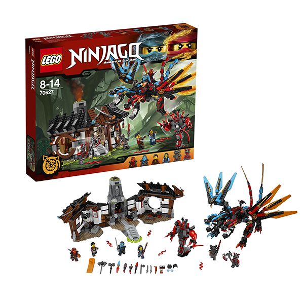 Lego Ninjago 70627 Конструктор Лего Ниндзяго Кузница Дракона, 1137 деталей