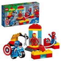 Lego Duplo Super Heroes 10921 Конструктор Лего Дупло Супергерои Лаборатория супергероев, 30 деталей