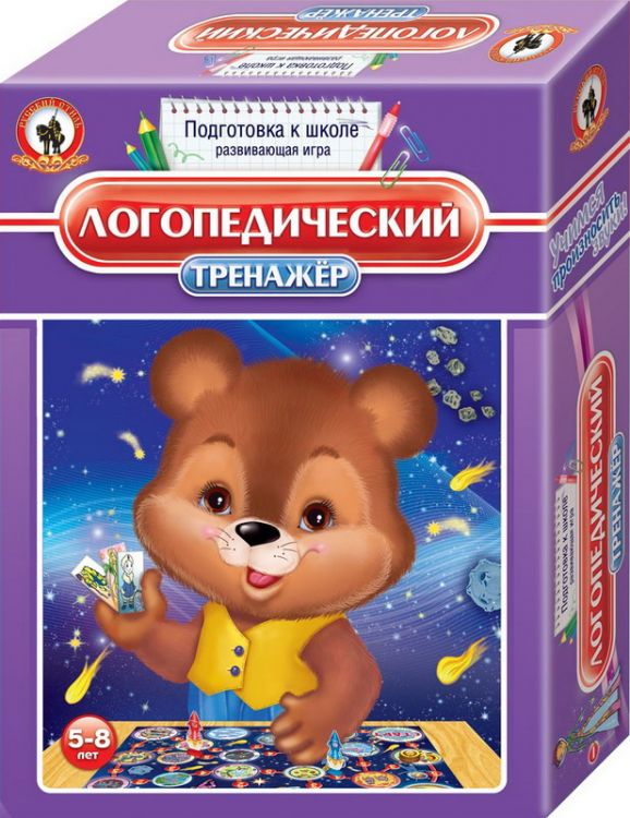 Русский Стиль 03403 Развивающая игра РУССКИЙ СТИЛЬ Игра-тренажёр Логопедический