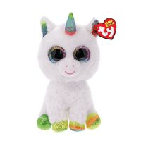 TY 36852 Beanie Boo's Мягкая игрушка Единорог Pixy, 15 см
