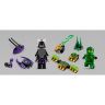 Lego Ninjago 70664 Конструктор Лего Ниндзяго Ллойд мастер Кружитцу против Гармадона, 208 деталей