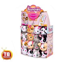 IMC Toys 95496 Мягкая игрушка Кролик Bunnies с магнитами, 9,5 см
