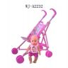 Junfa Toys 20265 Пупс в наборе с прогулочной коляской