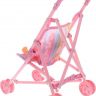 Junfa Toys 20265 Пупс в наборе с прогулочной коляской