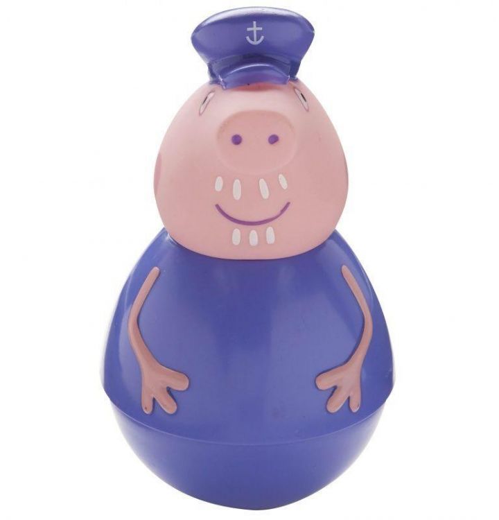 Peppa Pig 28800 Фигурка-неваляшка Дедушка Пеппы