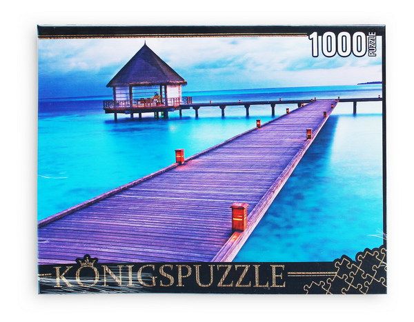 Konigspuzzle КБК1000-6501 Пазл Райские Мальдивы, 1000 элементов