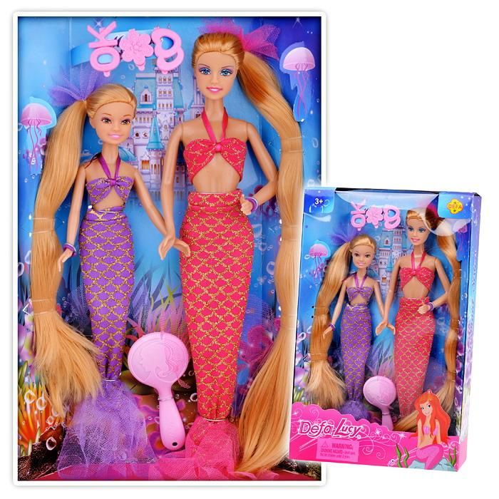 DEFA 8235d Кукла Defa Lucy Русалочки: мама и дочка, в наборе