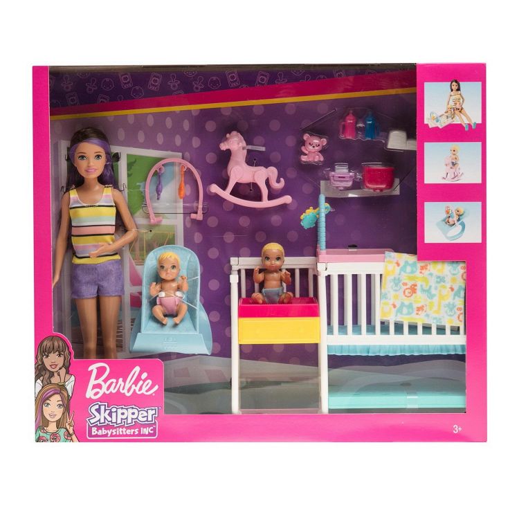 Mattel GFL38 Игровой набор Mattel Barbie Скиппер и малыши Mattel GFL38 Игровой набор Mattel Barbie Скиппер и малыши