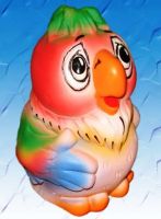 Попугай 12 см, игрушка ПВХ