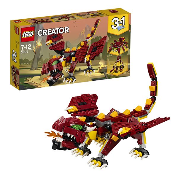 Lego Creator 31073 Конструктор Лего Криэйтор 3в1 Мифические существа, 223 детали