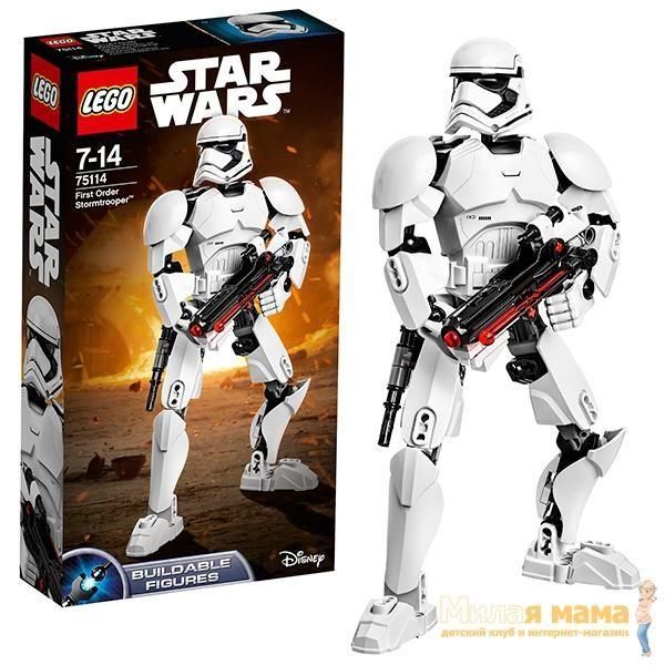 Lego Star Wars 75114 Лего Звездные Войны Штурмовик Первого Ордена