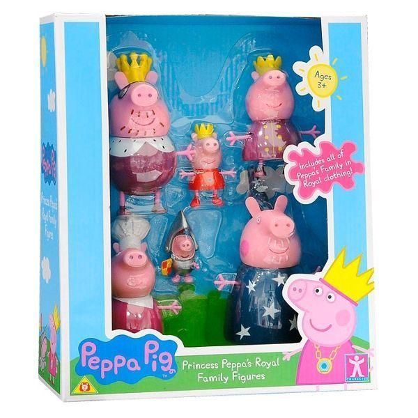 Peppa Pig 28875 Игровой набор "Королевская семья" (6 фигурок)