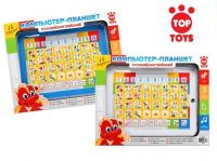 Top Toys 1104589 Детский обучающий компьютер-планшет Азбука, математика