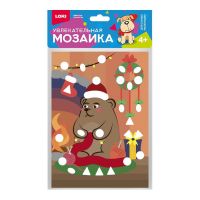 LORI Км-029 Набор для творчества LORI Увлекательная мозаика Канун рождества