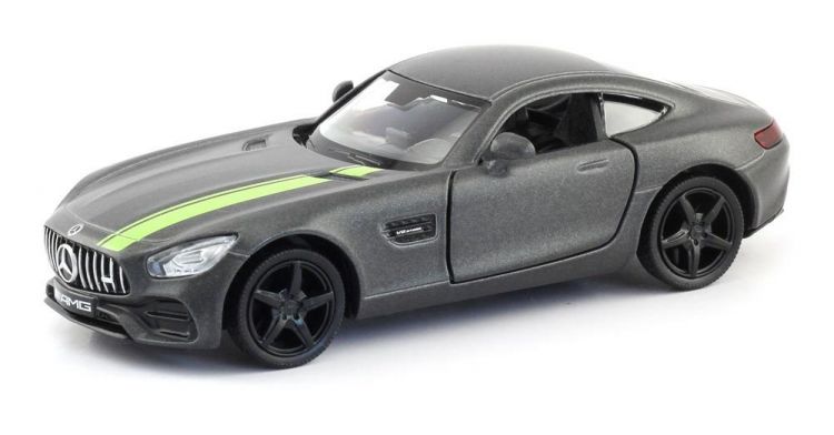 RMZ City 554988M(F) Машина металлическая Mercedes-Benz GT S AMG 2018, 1:32, цвет графитовый матовый