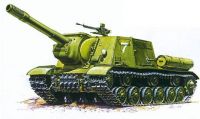 Звезда 3532П Советский истребитель танков ИСУ-152 &quot;Зверобой&quot; 1:35