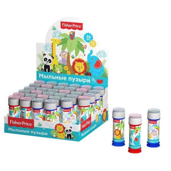 РОСМЭН 34765 Пузыри мыльные  "Fisher-Price", 50 мл