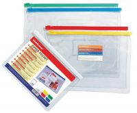 ErichKrause 2937EK Пакет - ZIP пластиковый ErichKrause® PVC Zip Pocket, A5, прозрачный