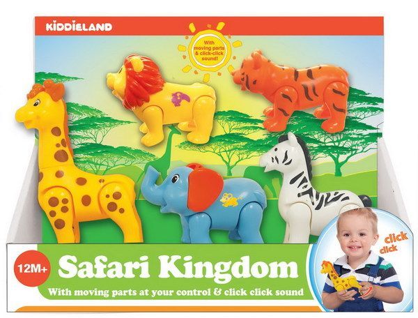 KIDDIELAND KID054106 Игрушка развивающая Мир сафари