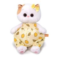 BUDI BASA LB-052 Мягкая игрушка BUDI BASA Кошка Ли-Ли BABY в песочнике с лимонами