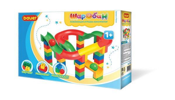 Мир пластика 557b Горка-конструктор Шаробан-6